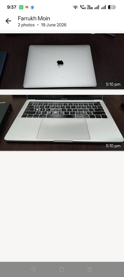 MacBook pro i7 | 16/256 | 2019