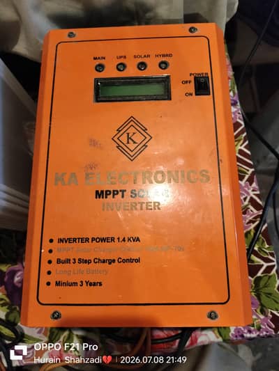 ups with Soler inverter 2 playt sporting