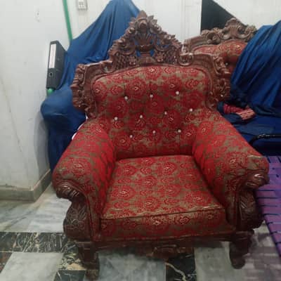 chinyout wooden sofa set with tables