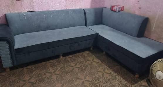 L shaped sofa