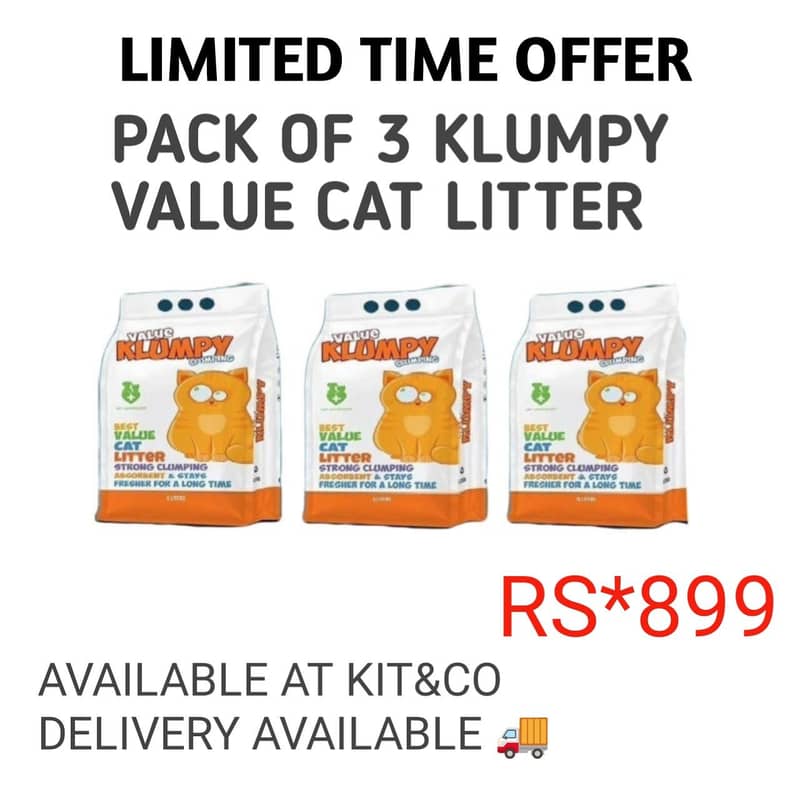 Klumpy value cat litter 0