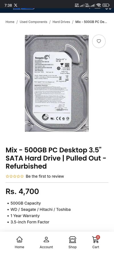 Hard Disk 3.5 inch
