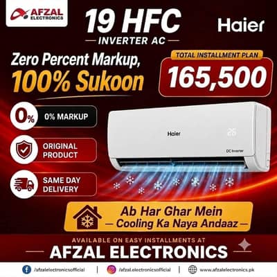 Haier Ac 1 ton & 1.5 ton