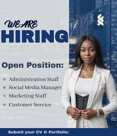 We’re Hiring – Female Office Executive (All-Rounder)