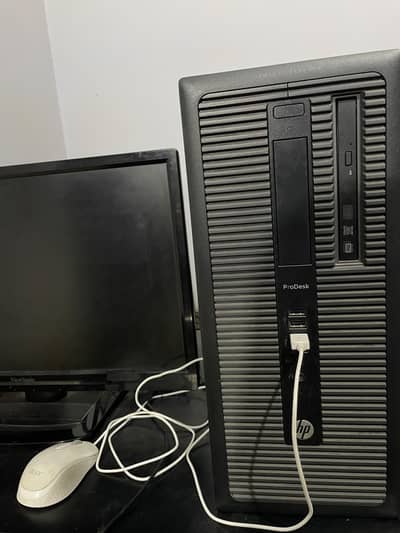Hp prodesk i5 4th gen 120ssd 250 hard 8Gb ram