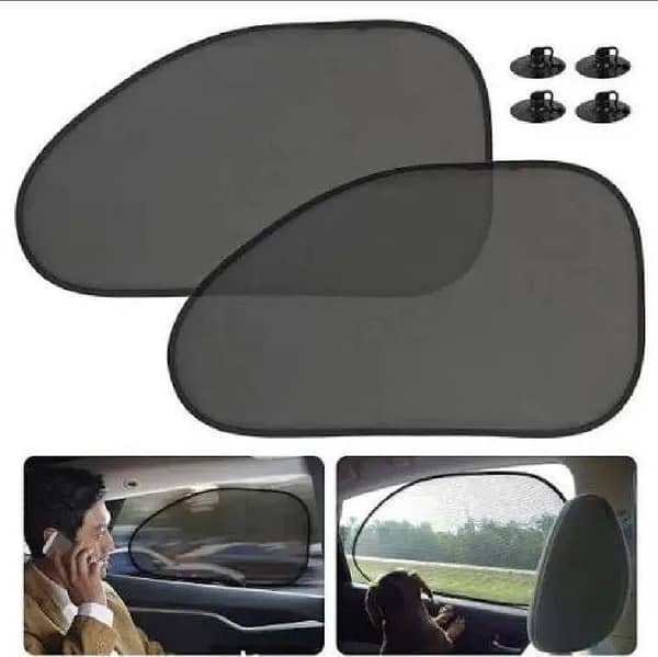 CAR WINDOW SUN SHADE MASH CURTAIN