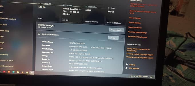 Hp laptop