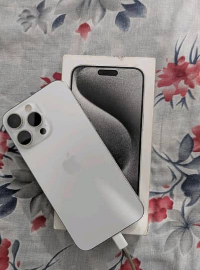 Apple iPhone 15 Pro Max PTA Approved With Complete Box