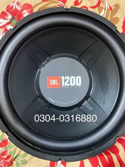 JBL 12” Subwoofer 100% Original No Falt 100% Bikul Ok