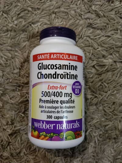 Webber Naturals Glucosamine Chondroitin Extra Strength (300 Capsules)