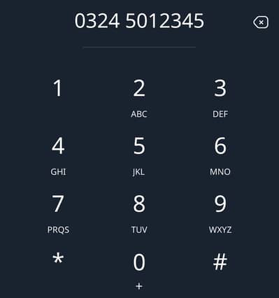 New sims counting number 012345/ 0456789/ 5012 momin jz & ufone unused
