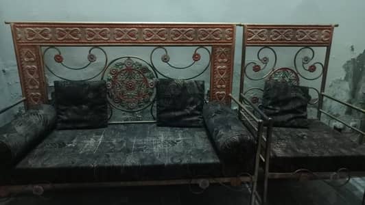 Bed set and sofa set