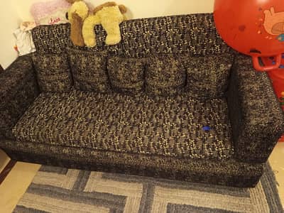 7 SEATER L SHAPED SOFA SET