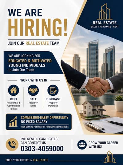 Real Estate Sales Executive Required | Commission-Based Job