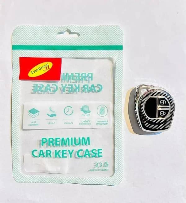 CAR SUZUKI ALTO 660CC CULTUS WAGON R LIANA CIAZ TPU CARBON FIBER KEY COVER