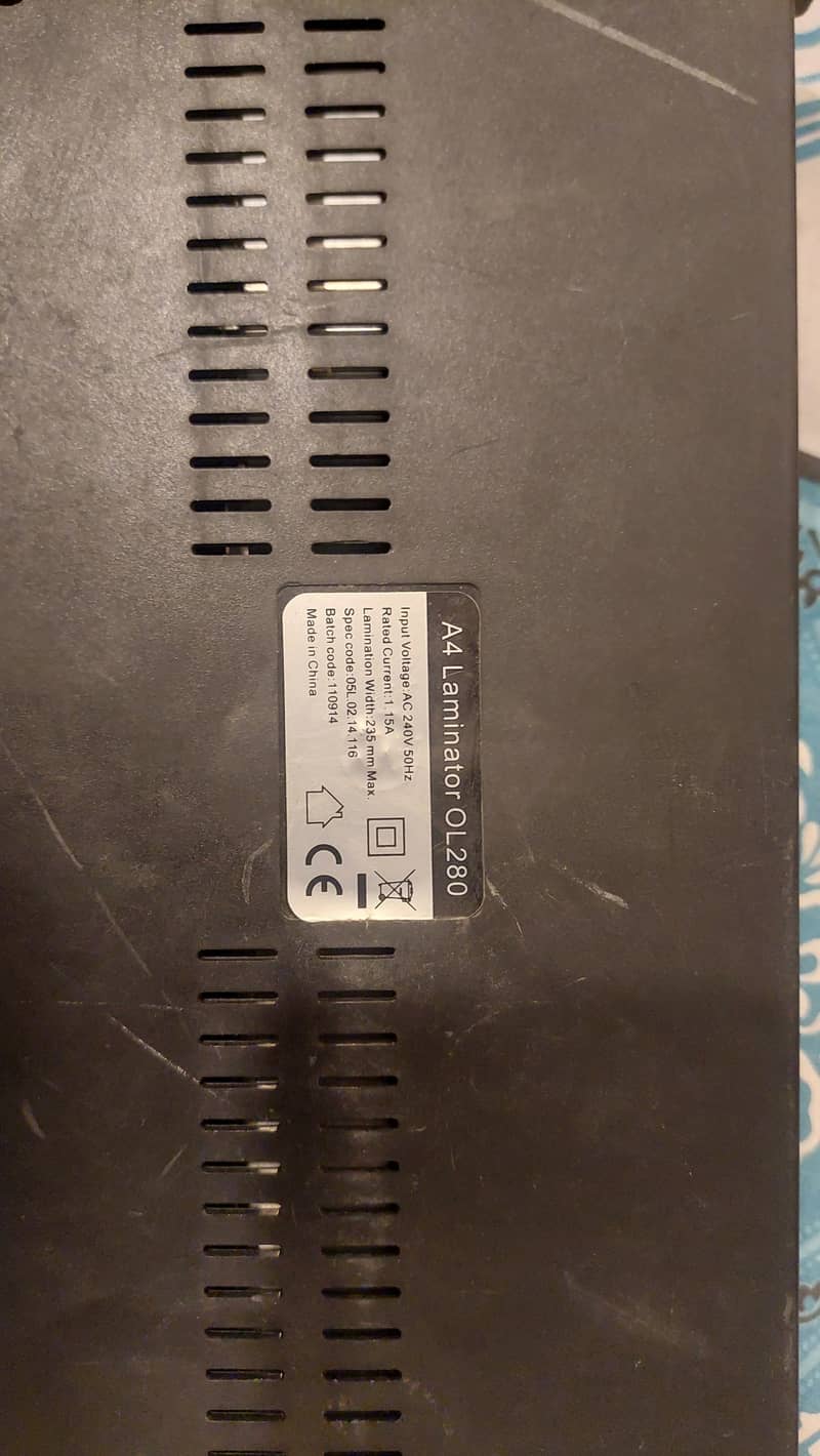 Laminator 1