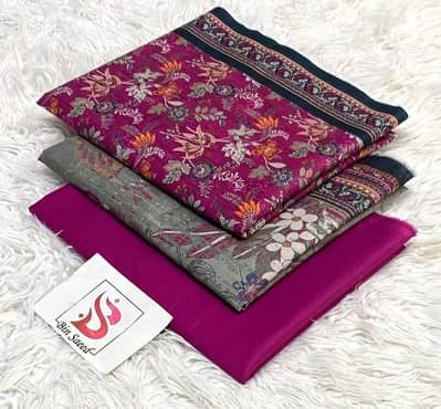 ladies three piece suit summer collection orignal bin saeed wholesale