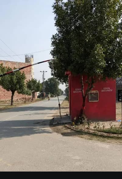 5 Marla corner plot for sale in eden, approved from LDa