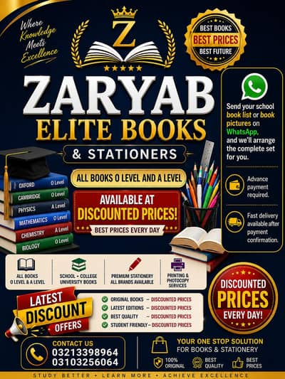 All O/Level And A/ level and other books