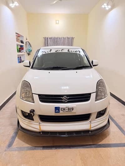 Suzuki Swift DLX 2014 – White | Fully Modified | Like Zero Meter