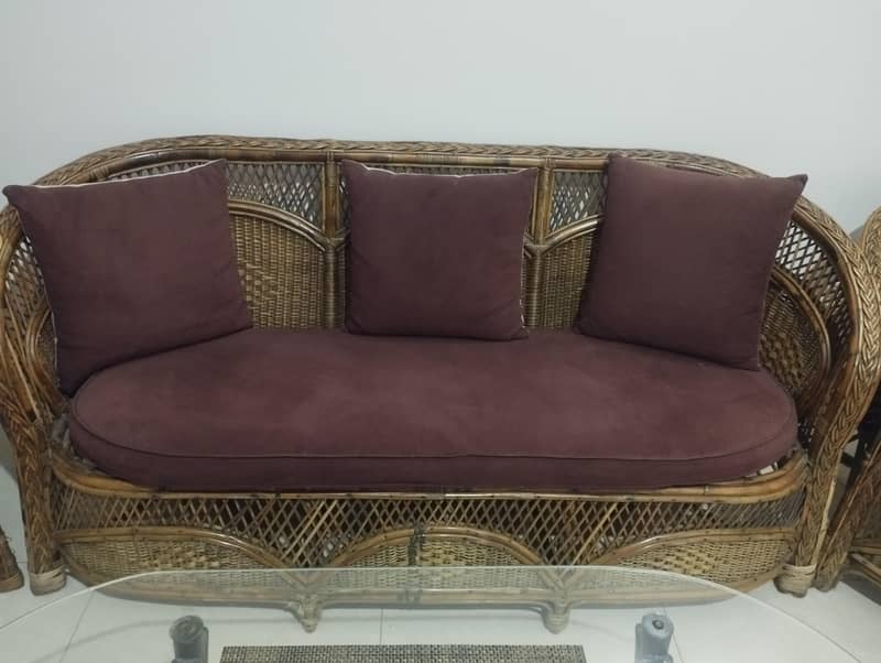 cane sofa 0