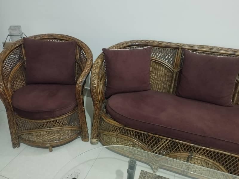 cane sofa 1