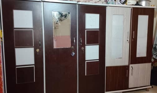 Big size 3 Doors almari or 2 Doors divider