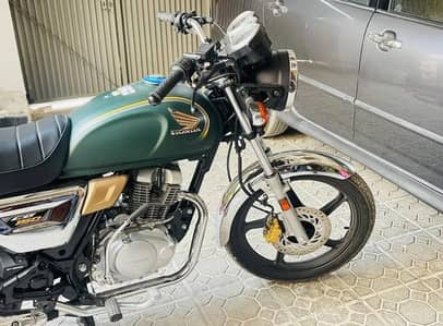 CG 150 Matt green colour