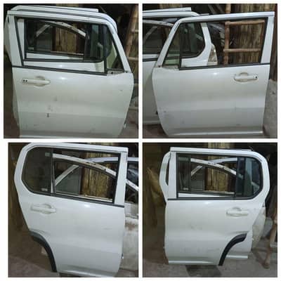 Suzuki Hustler 2013-2018 Door Pearl White - Mazda Flair Crossover Door