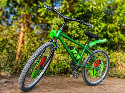 Used Green Mountain Bike – Good Condition