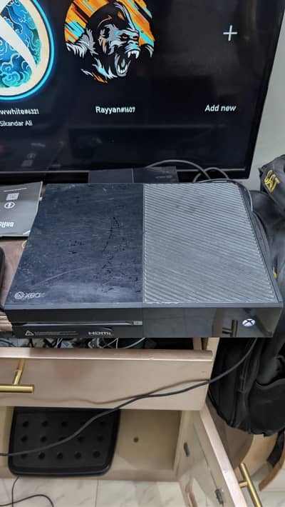 Xbox one 2tb with steering wheel g920