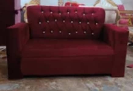 Vibrant pink velvet fabric