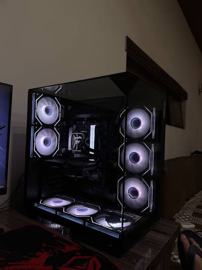 EASE EC125 RGB Mid-Tower ATX Gaming Case – Black BRAND NEW