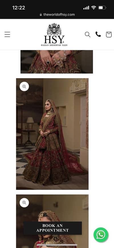 Original HSY Gulistan Bridal Lehenga – Worn Once | 10/10 Condition