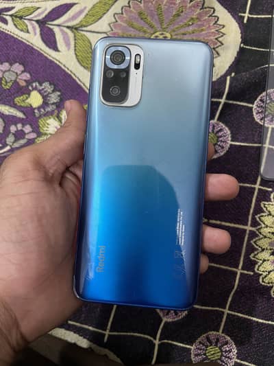 Redmi Note 10 S (8+3/128 Box bi sath ha