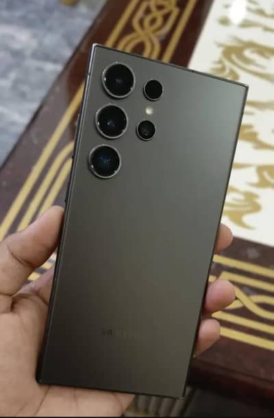 SAMSUNG S24 ULTRA  TITANIUM BLACK 12/256