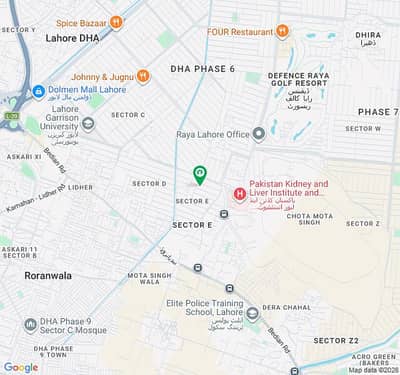 4 Kanal Pair Plot for Sale | DHA Phase 6