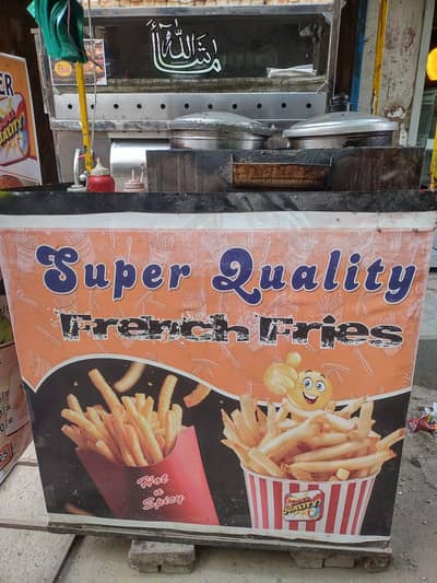 Fries counter