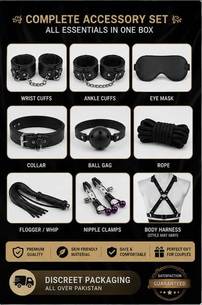 Imported Premium Leather Accessory Kit | Gift Box | Brand New