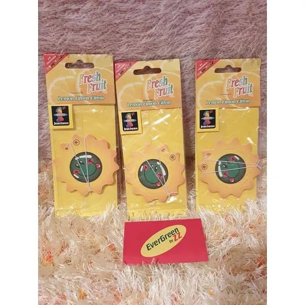 PACK OF 3 DRY 3D AIR FRESHENER PERFUME CARD HANGING FOR CAR AND HOME