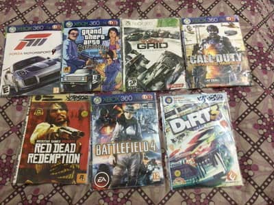 Games for xbox 360  each 400  READ description