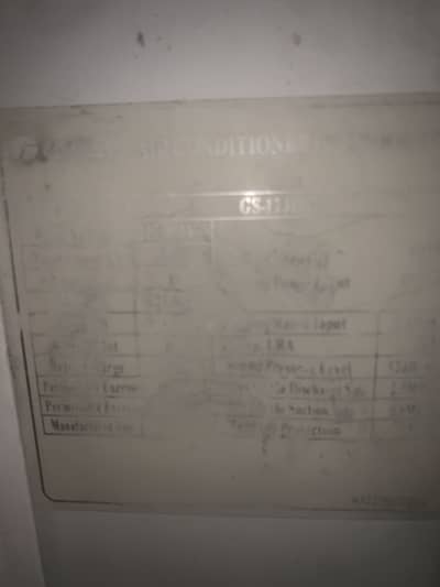 Gree split ac 1ton