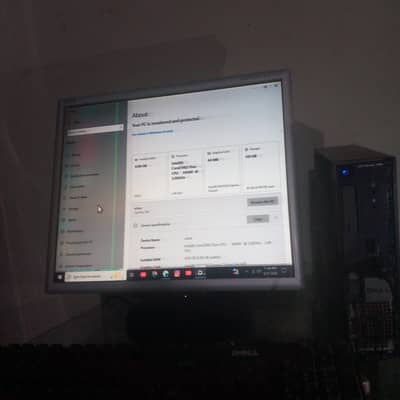 COMPLETE PC SETTUP WITH TABEL URGENT SALE  BEST OFFER