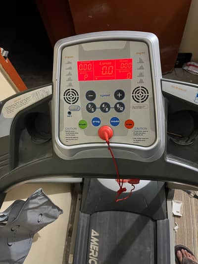 Only 2 years old American fitness treadmill all parts genuine garenty