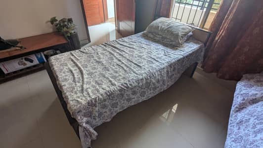 2 Single Beds with molty foam mattress