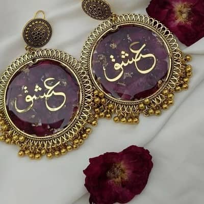 resin jhumkas