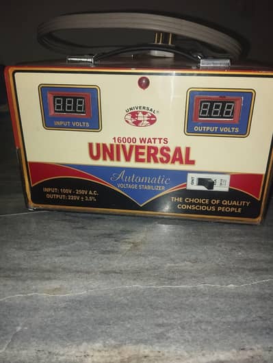 Voltage Control Stabilizer 16000 watts