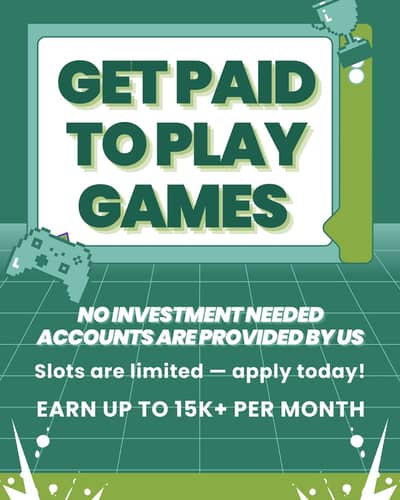 Earn by playing game - No investment needed just play and earn!
