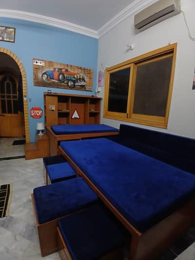 Premium Wooden Kids Bed with Mattress | Excellent Condition