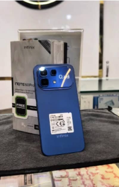 infinix note 60 pro 5g 10/10 condition slightly used just 1 month used